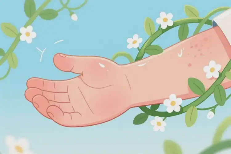 少兒手臂上經(jīng)常長濕疹能靠自己自愈嗎(圖4)