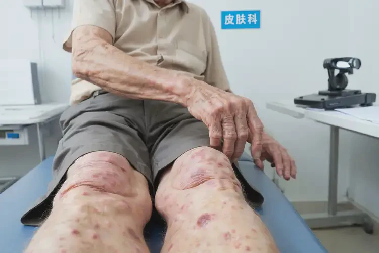高齡老人大腿上長濕疹能徹底自愈嗎(圖4)