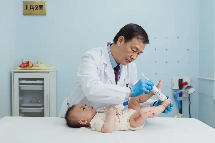 宝宝小腿经常起湿疹能够彻底治愈吗(图3)