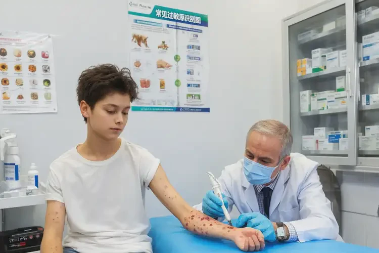 大學(xué)生手臂上出濕疹不管它會(huì)自己痊愈嗎(圖3)