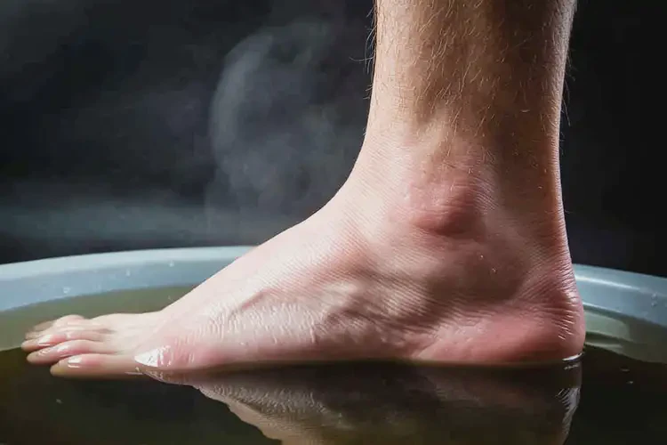 男性腳上偶爾長(zhǎng)濕疹能靠自己自愈嗎(圖1)