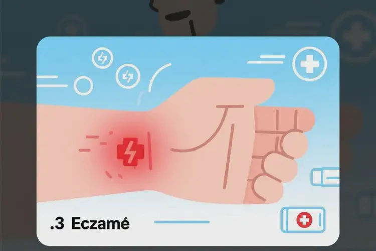 男生身上有濕疹不管它會自己痊愈嗎(圖1)