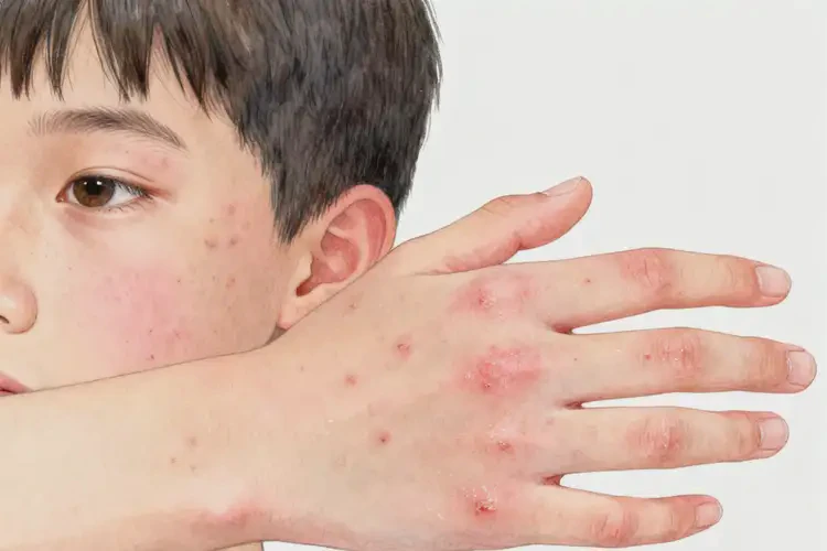青少年手上經(jīng)常長(zhǎng)濕疹不管它會(huì)自己痊愈嗎(圖1)