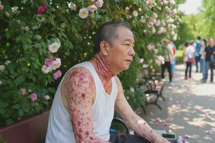 男性肚子上出現(xiàn)濕疹可不可以徹底自愈(圖1)