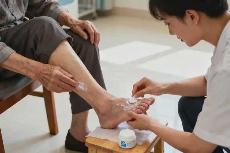 高齡老人腳上長濕疹可以徹底自愈嗎(圖4)