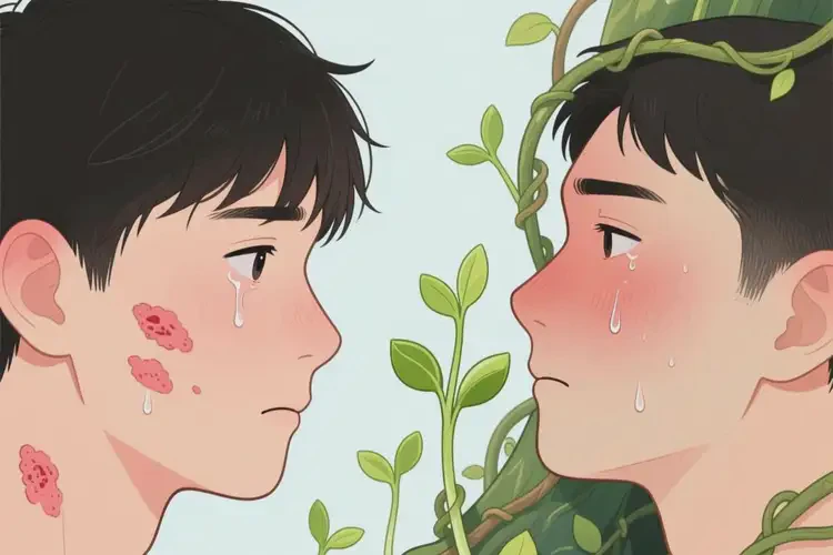 青年人面部偶爾起濕疹不管它會(huì)自己好嗎(圖3)