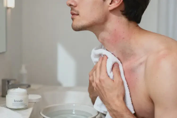 男生脖子有濕疹能徹底自愈嗎(圖2)