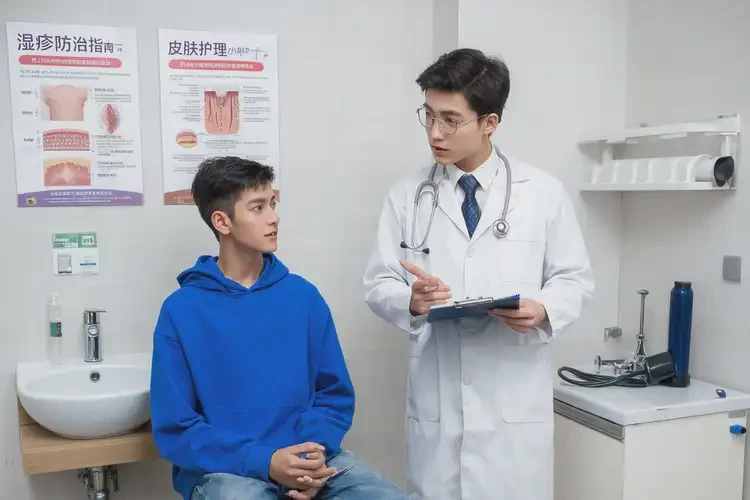 大學(xué)生臉上長濕疹能夠徹底治愈嗎(圖2)