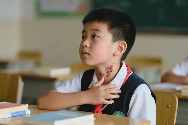 中學(xué)生脖子上出濕疹不管它會自己痊愈嗎(圖3)