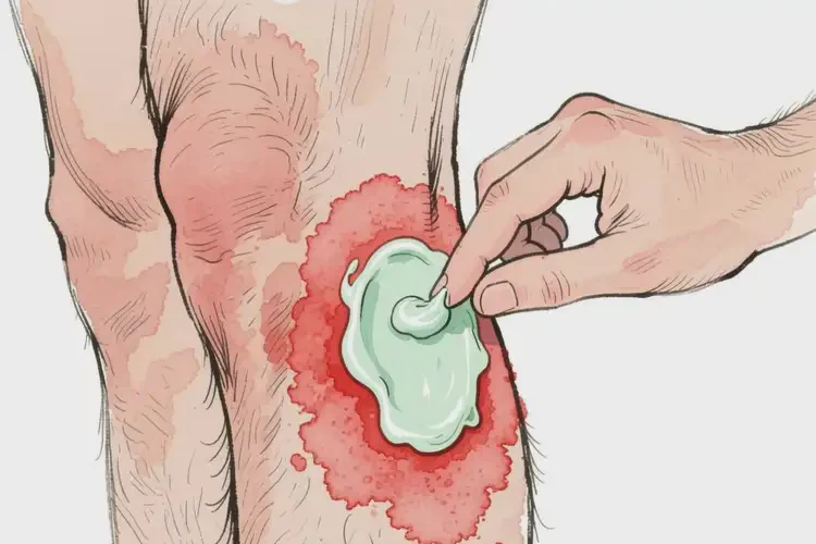 男性小腿出湿疹能够彻底治愈吗(图1)