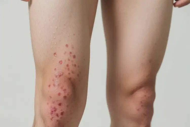 青年人大腿上容易長濕疹不管它會自己好嗎(圖3)