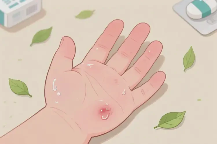 儿童手上起湿疹不管它会自己自愈吗(图4)