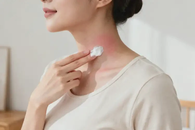 哺乳期媽媽脖子容易長濕疹可不可以徹底自愈(圖2)