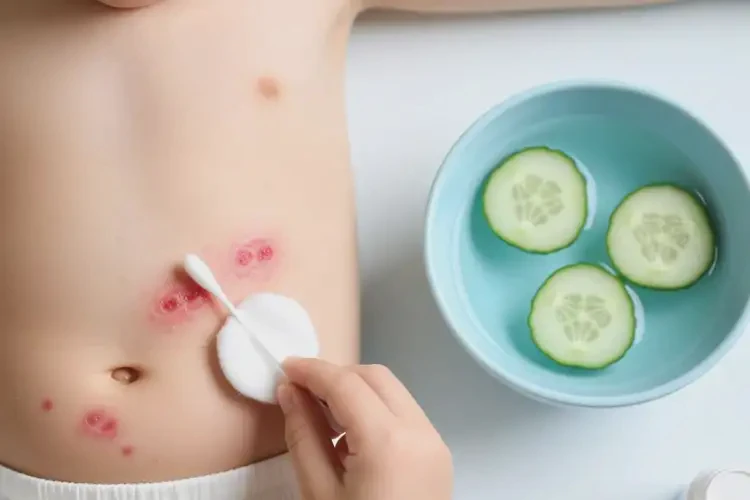 孩子肚子上偶爾長(zhǎng)濕疹不管它會(huì)自己好嗎(圖2)