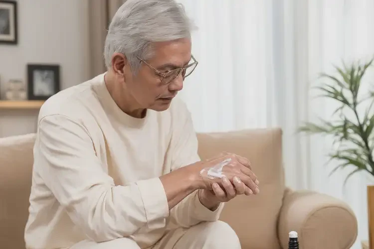 老年人肚子有濕疹不管它會(huì)自己自愈嗎(圖2)