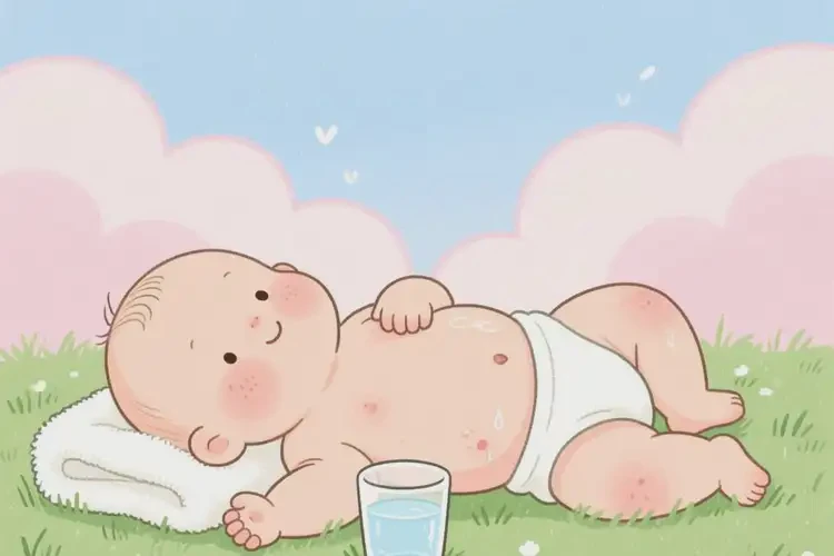 幼兒肚子容易起濕疹可以徹底自愈嗎(圖2)