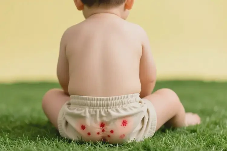 少兒屁股有濕疹不管它會自己好嗎(圖1)