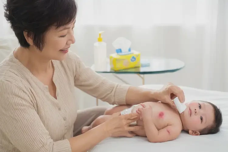 嬰幼兒脖子經(jīng)常起濕疹不管它會自己自愈嗎(圖3)