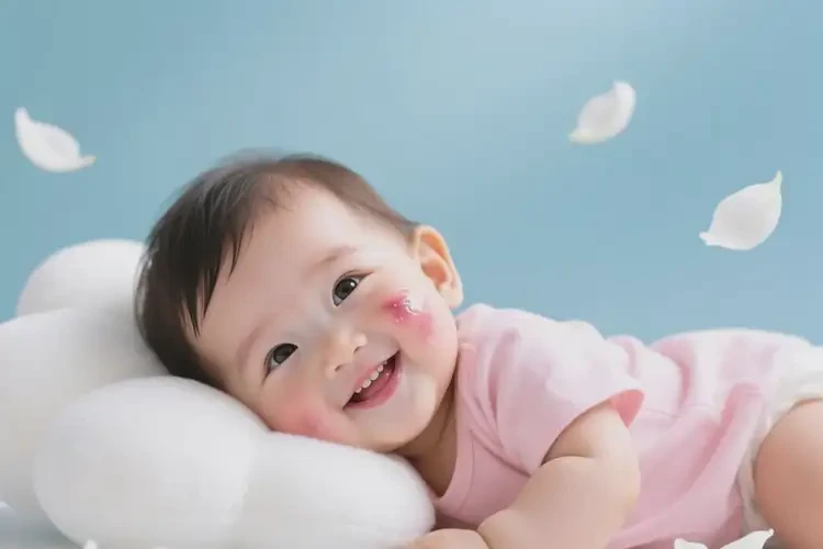 小兒面部長(zhǎng)濕疹能夠徹底治愈嗎(圖3)