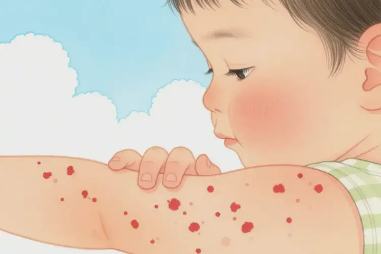 幼兒手臂出現(xiàn)濕疹能夠徹底治愈嗎(圖4)