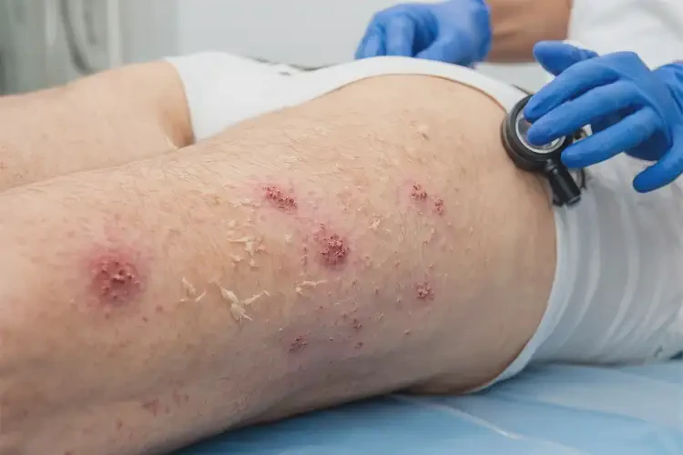 男人屁股經(jīng)常起濕疹不管它會(huì)自己痊愈嗎(圖4)