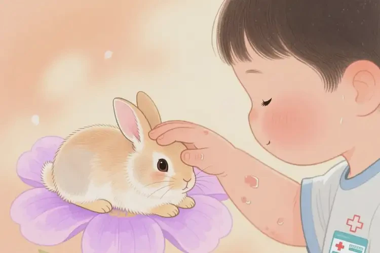 孩子手上经常长湿疹能彻底自愈吗(图1)