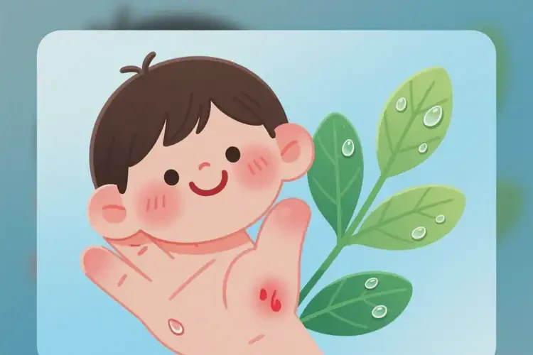 兒童全身偶爾起濕疹能徹底自愈嗎(圖3)