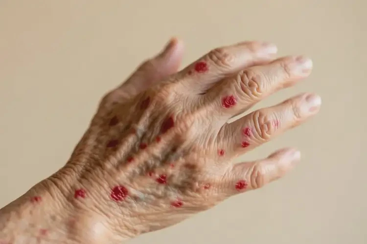 老年人四肢容易起濕疹不管它會(huì)自己痊愈嗎(圖4)