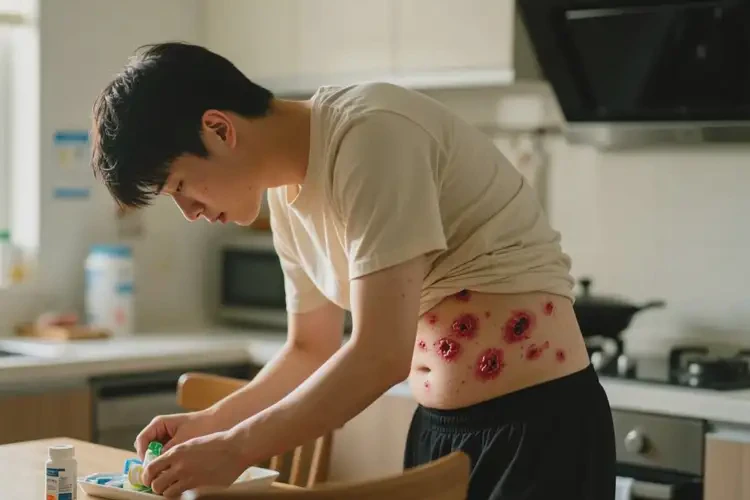 青年人肚子偶爾長濕疹能徹底自愈嗎(圖2)