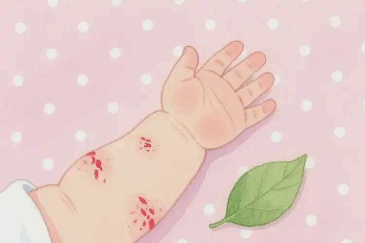 嬰幼兒手臂上出現(xiàn)濕疹能靠自己自愈嗎(圖2)