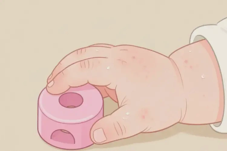 幼兒身上出現(xiàn)濕疹不管它會自己自愈嗎(圖3)