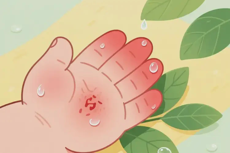 寶寶手上偶爾起濕疹能靠自己自愈嗎(圖2)