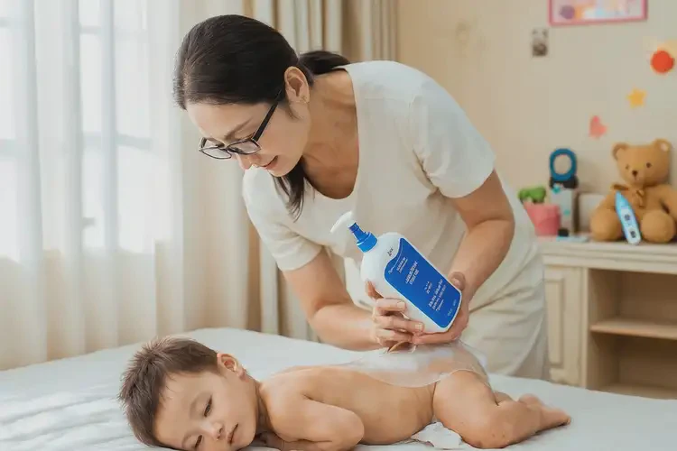 小兒全身有濕疹不管它會(huì)自己好嗎(圖3)