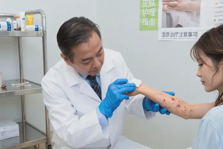 男人手上经常起湿疹不管它会自己自愈吗(图2)