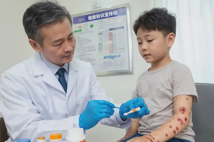 少兒四肢經常起濕疹不管它會自己痊愈嗎(圖3)