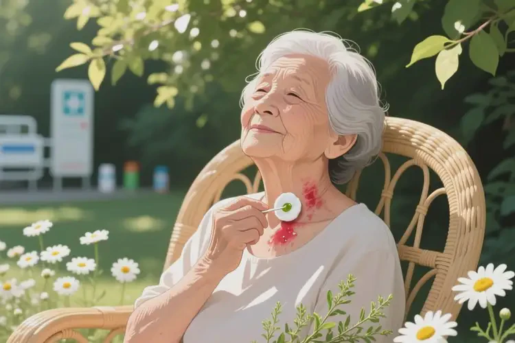 老年人脖子上經(jīng)常長濕疹能靠自己自愈嗎(圖3)