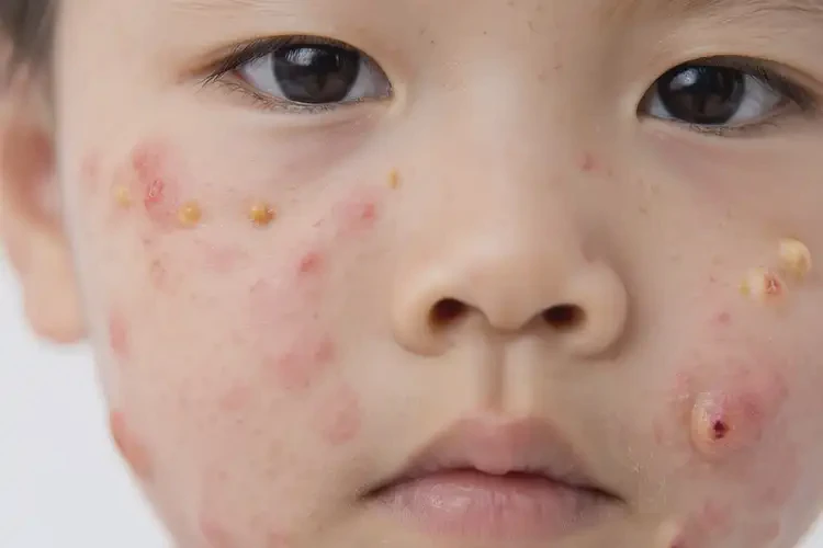 小兒臉上經(jīng)常起濕疹能夠徹底治愈嗎(圖4)