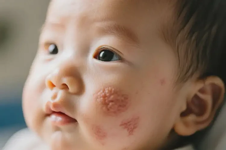 小兒臉上長濕疹不管它會自己好嗎(圖4)