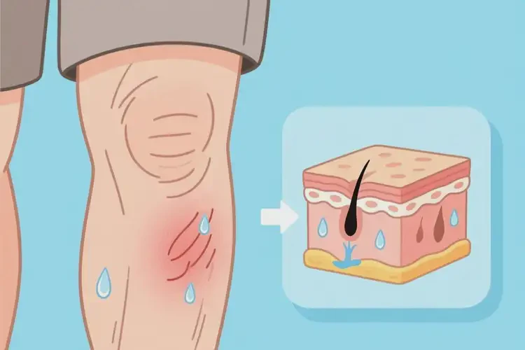 老年人大腿長濕疹能不能徹底自愈(圖2)