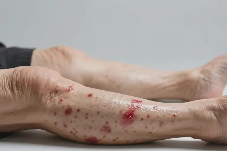 老年人四肢長(zhǎng)濕疹能徹底自愈嗎(圖3)