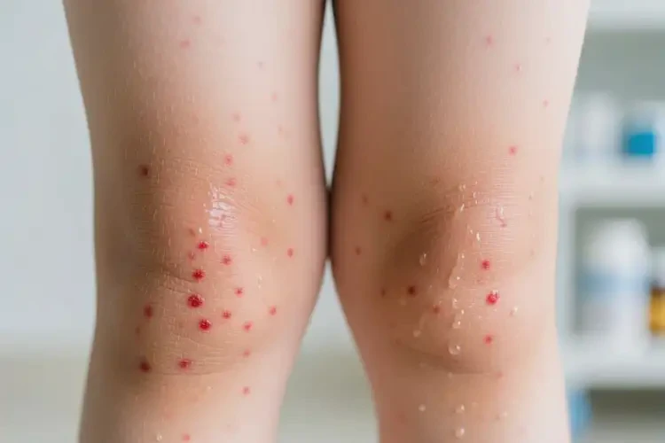 兒童大腿上出濕疹能徹底自愈嗎(圖4)