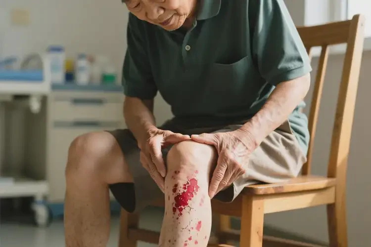 老人大腿上偶爾起濕疹能徹底自愈嗎(圖4)