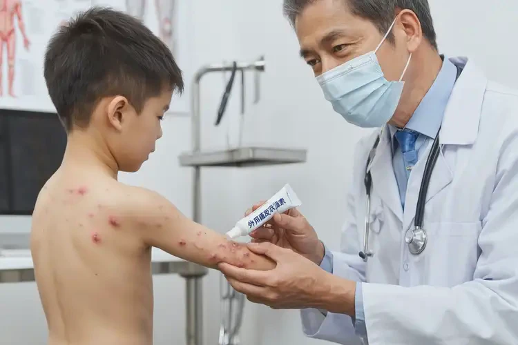 兒童手上經(jīng)常起濕疹能夠徹底治愈嗎(圖3)