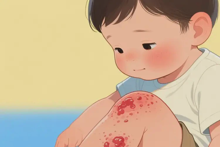 幼兒四肢長濕疹能徹底自愈嗎(圖1)