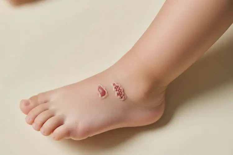 小儿小腿偶尔长湿疹不管它会自己痊愈吗(图2)