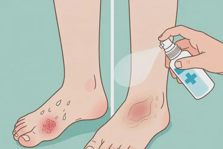 青少年腳上偶爾長(zhǎng)濕疹能夠徹底治愈嗎(圖3)