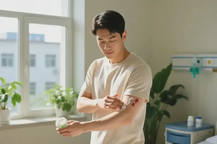 男性全身出現(xiàn)濕疹可以徹底自愈嗎(圖4)