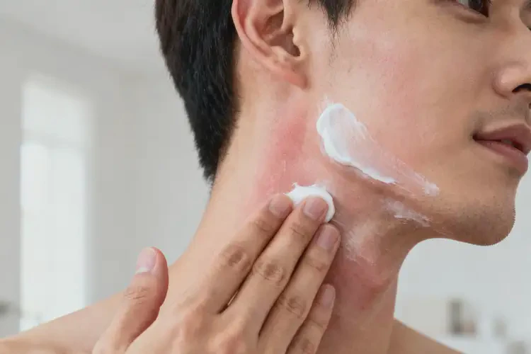 男人脖子經(jīng)常長(zhǎng)濕疹可以徹底自愈嗎(圖1)