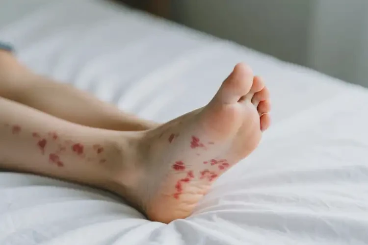 青年人脚上出现湿疹不管它会自己痊愈吗(图2)