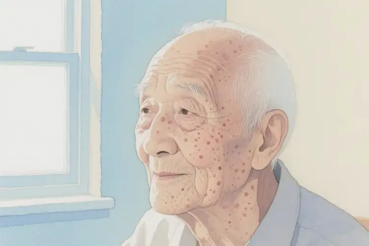 老年人臉上偶爾長(zhǎng)濕疹不管它會(huì)自己痊愈嗎(圖2)